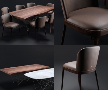 Modern Dining Table And Chairs-ID:824010461