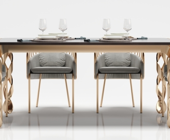 Modern Dining Table And Chairs-ID:787348996