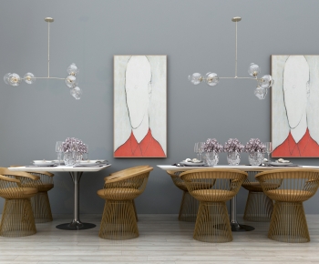 Modern Dining Table And Chairs-ID:936827902