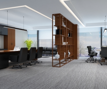 Modern Manager's Office-ID:128139028