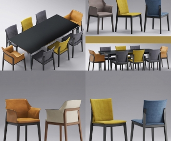 Modern Dining Table And Chairs-ID:367398982