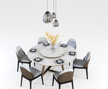 Modern Dining Table And Chairs-ID:333839892