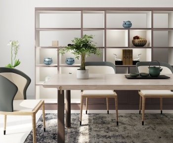 Modern Dining Table And Chairs-ID:905940065