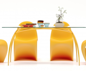 Modern Dining Table And Chairs-ID:381731993