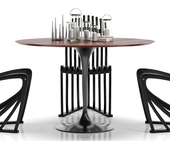 Modern Dining Table And Chairs-ID:983670009