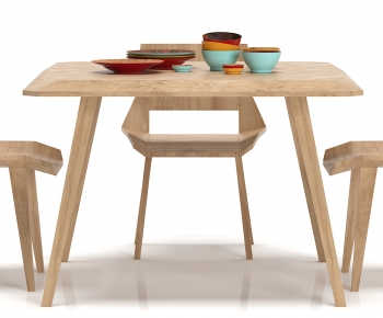 Modern Dining Table And Chairs-ID:655360237