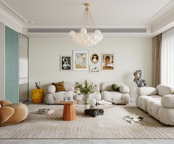 French Style A Living Room-ID:849220828