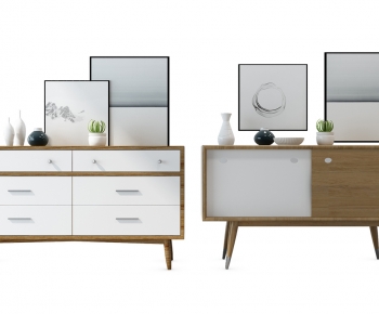 Modern Nordic Style Side Cabinet-ID:222197064