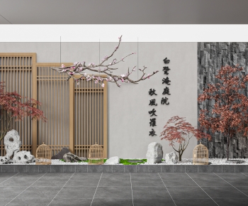 New Chinese Style Garden-ID:216610913