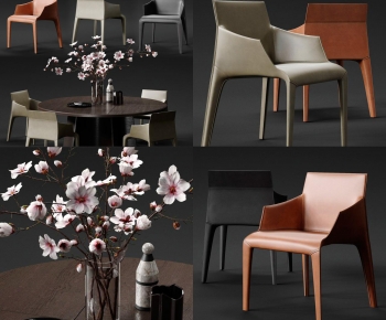 Modern Dining Table And Chairs-ID:382219083