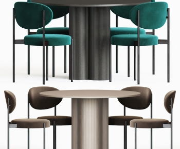 Modern Dining Table And Chairs-ID:622749094
