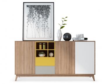 Modern Nordic Style Side Cabinet-ID:750971085