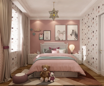 Nordic Style Girl's Room Daughter's Room-ID:327284103