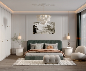 French Style Bedroom-ID:506069908