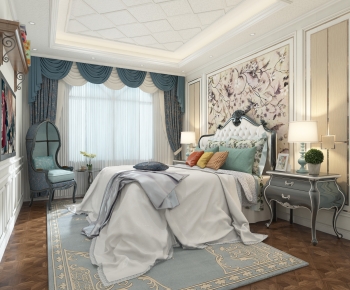 European Style Bedroom-ID:845267069