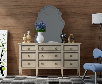 Simple European Style Side Cabinet-ID:470262057