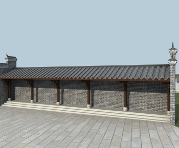 Chinese Style Ancient Architectural Buildings-ID:239268062