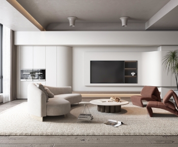 Wabi-sabi Style A Living Room-ID:920247082