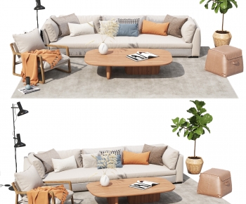 Nordic Style Sofa Combination-ID:699251899