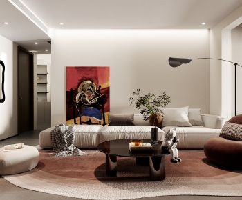 Modern A Living Room-ID:905963904