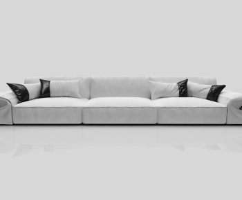 Modern Three-seat Sofa-ID:424854046