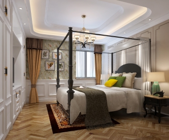 American Style Bedroom-ID:995855096