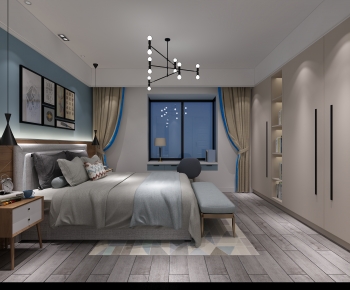 Nordic Style Bedroom-ID:805696964