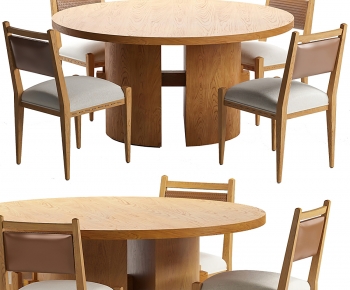 北欧餐桌椅组合-ID:169305091