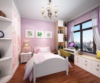 American Style Girl's Room Daughter's Room-ID:860286008