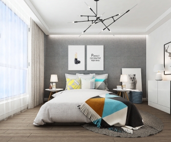 Nordic Style Bedroom-ID:791107898