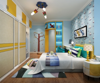 Post Modern Style Boy's Room And Son's Room-ID:262648117