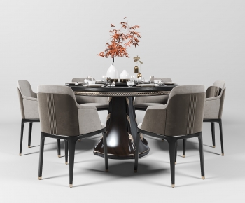 New Chinese Style Dining Table And Chairs-ID:280903105