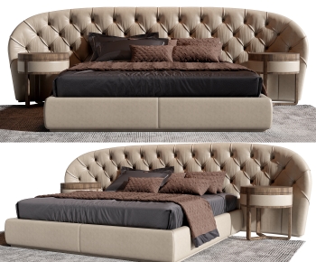 Modern Double Bed-ID:113549959