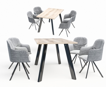 Modern Dining Table And Chairs-ID:787040009