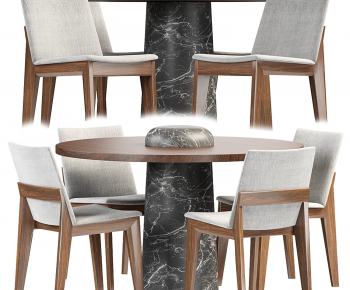 Modern Dining Table And Chairs-ID:723754881