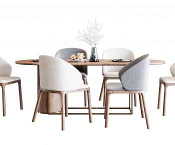 Modern Dining Table And Chairs-ID:579916952