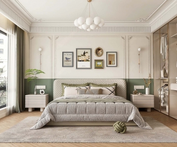 French Style Bedroom-ID:422195914