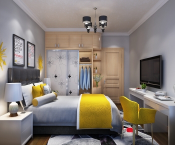 Modern Bedroom-ID:377741106