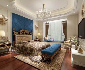 European Style Bedroom-ID:102972031
