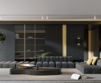 Modern A Living Room-ID:956022984