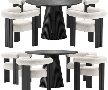 Modern Dining Table And Chairs-ID:942298896