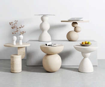 Wabi-sabi Style Side Table/corner Table-ID:469635969
