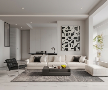 Modern A Living Room-ID:531305071