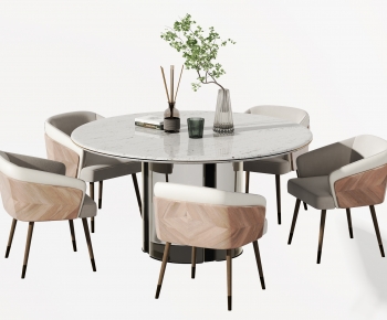 Modern Dining Table And Chairs-ID:960669996