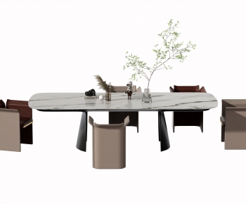 Modern Dining Table And Chairs-ID:284482009