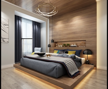 Nordic Style Bedroom-ID:620849168