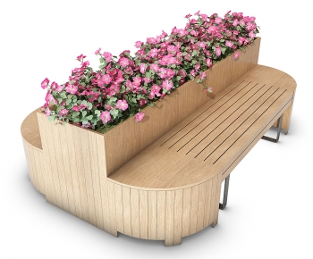 现代户外植物花坛花槽休闲座椅-ID:234899524