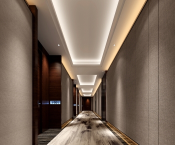 New Chinese Style Corridor Elevator Hall-ID:172796962