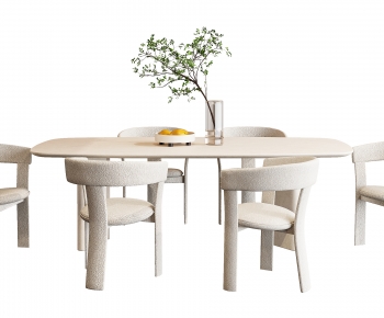 Modern Dining Table And Chairs-ID:449340112