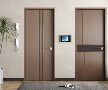 Modern Single Door-ID:174333107